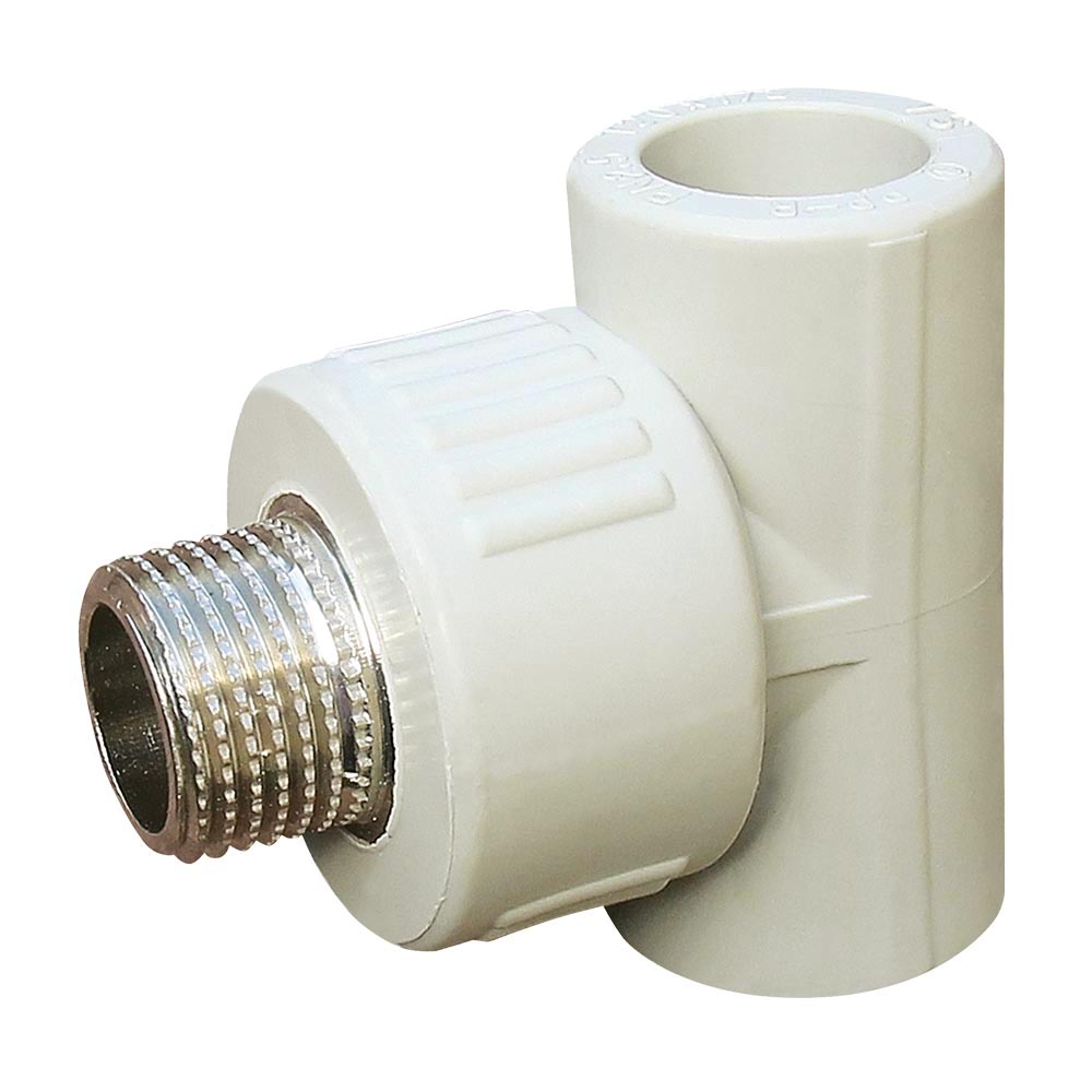 Трійник зовнішня різьба VSPLAST PPR 20х1/2'' ** 1016